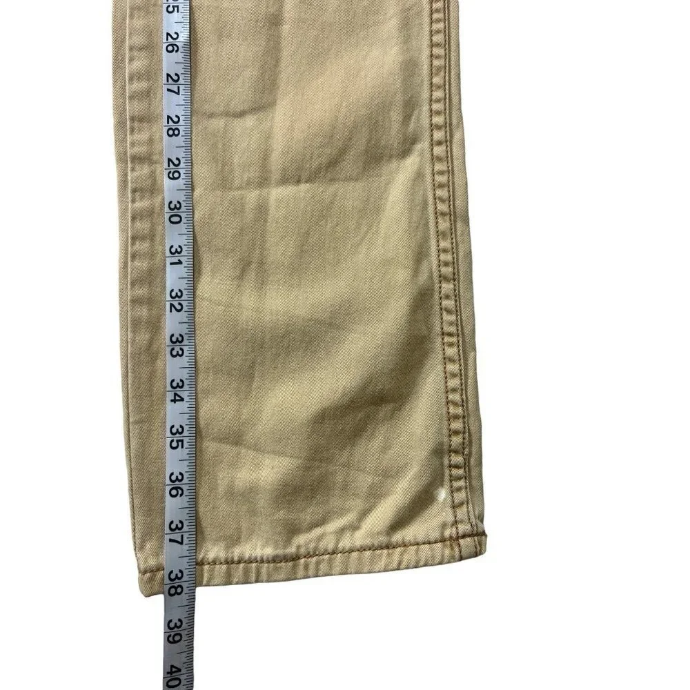 Men's Soft Tan Slim Straight Jeans